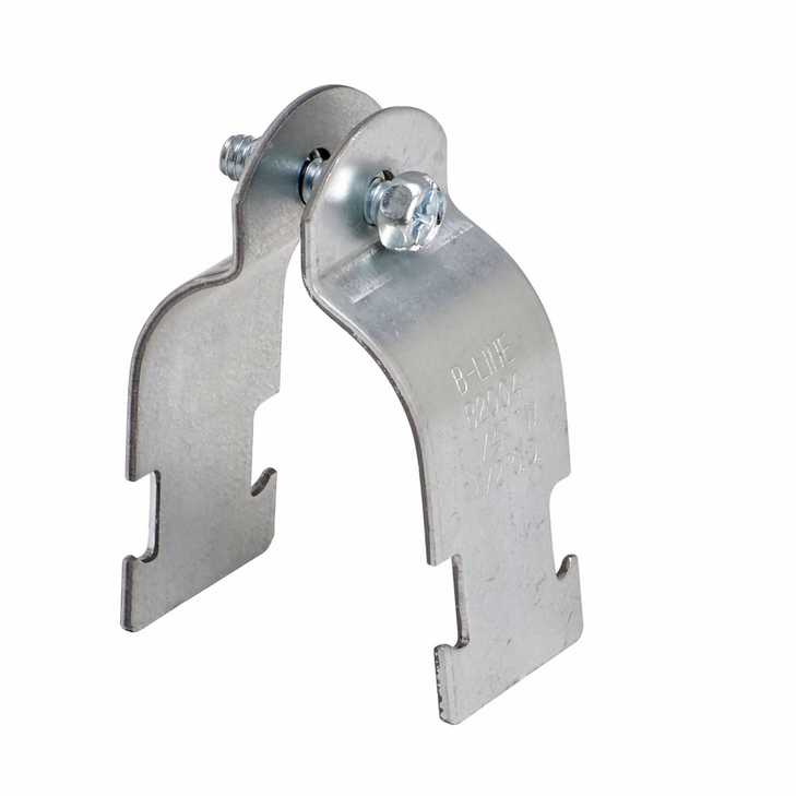 Eaton B2006PAZN B-Line B2006PA-ZN 2 EMT Pipe & Conduit Strut Clamp Pre-Assembled Zinc Plated-1