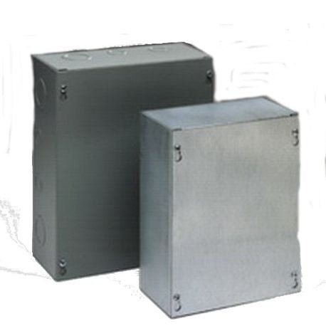 B-Line 664SCGVNK Junction Box, NEMA 1, Screw Cover, 6 in H x 6 in W x 4 in D-2
