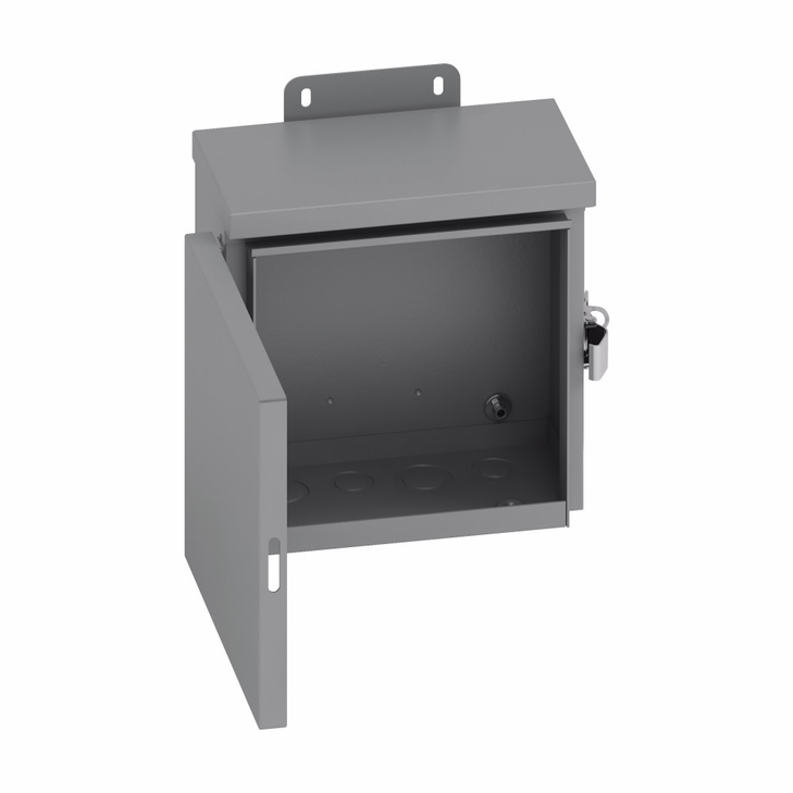 B-Line 12126RHC Type 3/3R Panel Enclosure 12 x 12 x 6 NEMA 3R-1