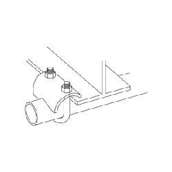 B-Line B422-1SS4 Right Angle Clamp 1 Inch 7 Gauge 304 Stainless Steel-2
