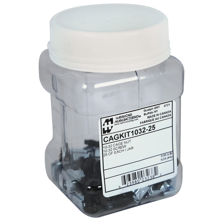 25PK 10-32 CAGNUTS & SCREWS-1