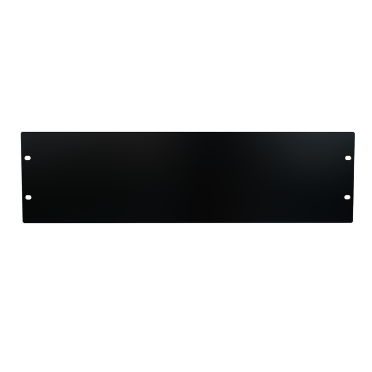 3U FLAT ALUMINUM RACK PANEL-1