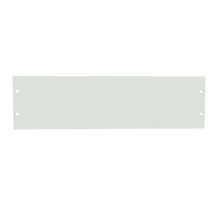 3U FLAT ALUMINUM RACK PANEL-1