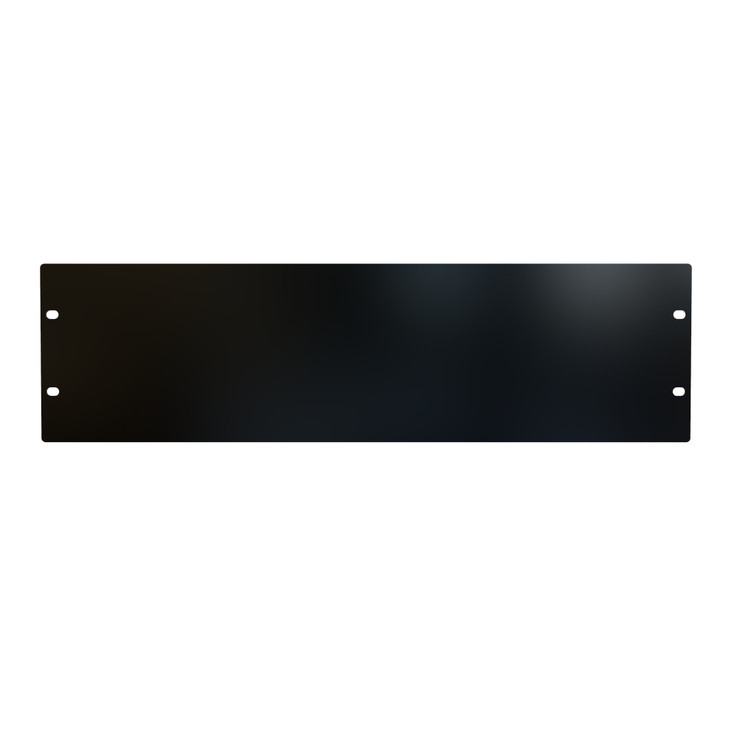 3U FLAT STEEL RACK PANEL-1