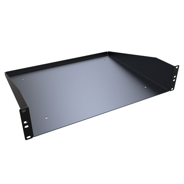 2U 14.5D SOLID RACK SHELF-1