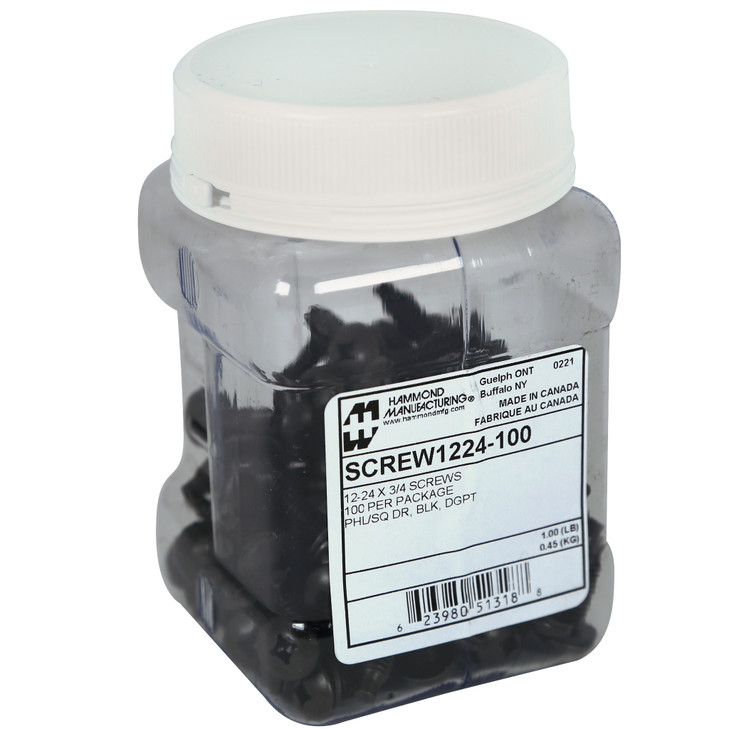 100-PKG 12-24 RACK SCREWS-1