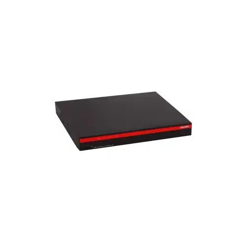 Bolide Technology Group BN-NVR/16NX-S/NDAA 16-Channel 4K H.265 NVR with 16-Port Built-in PoE, Supports Up to 4K Cameras, 112 Mbps Throughout, 4K Output, HDMI, VGA, BNC Spot Output