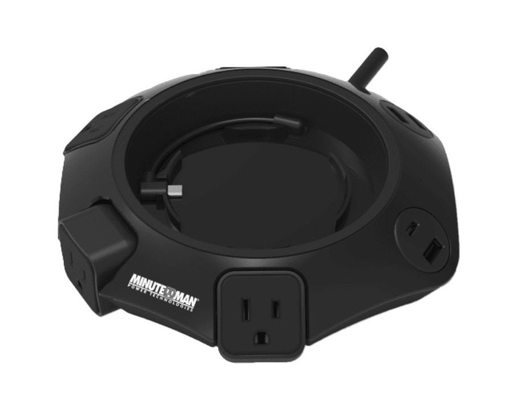 Minuteman MMS-POD4U4 Surge Module, 1080J, USB Charger-1