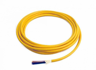TLC Distribution Cable 12 Fiber Singlemode 9/125um SMF28 Ultra Plenum Yellow - S09DI12CZNPY58