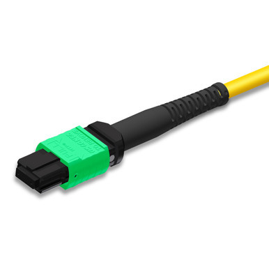 MTP female connector, green