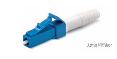 Senko 931-159-1D2 Low Loss 125um SingleMode Pot & Polish Style LC Fiber Connector with Blue 3mm Boot