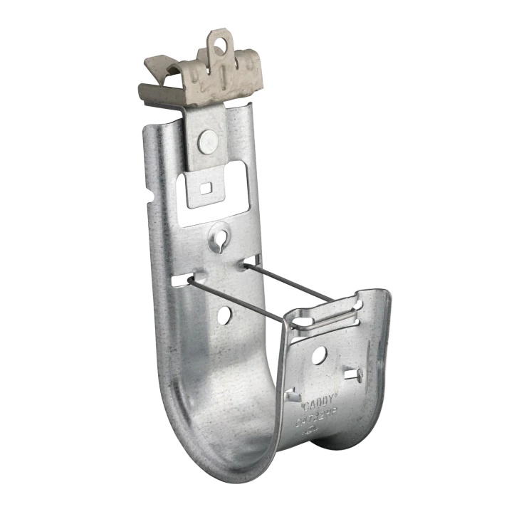 2" J hook with flange clip 1/4"