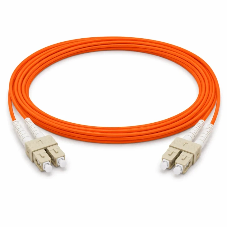 SC/SC OM1 9-meter Duplex Fiber Patch Cable