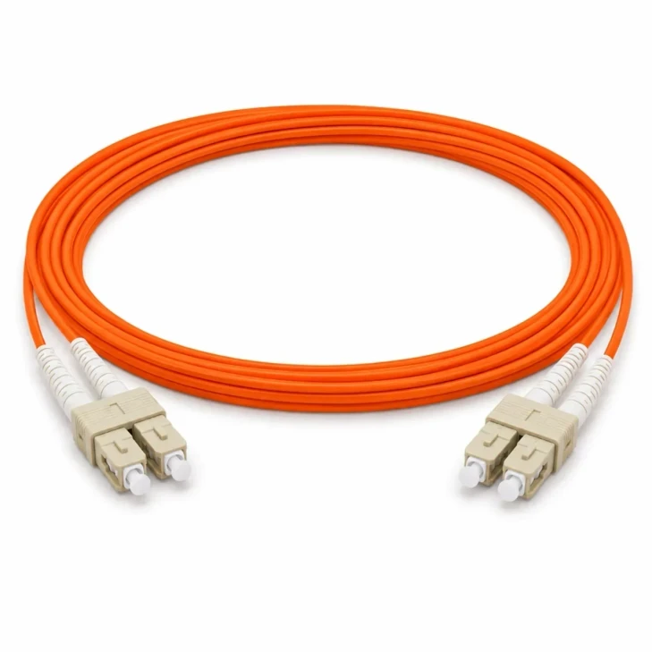 SC/SC OM1 5-meter Duplex Fiber Patch Cable