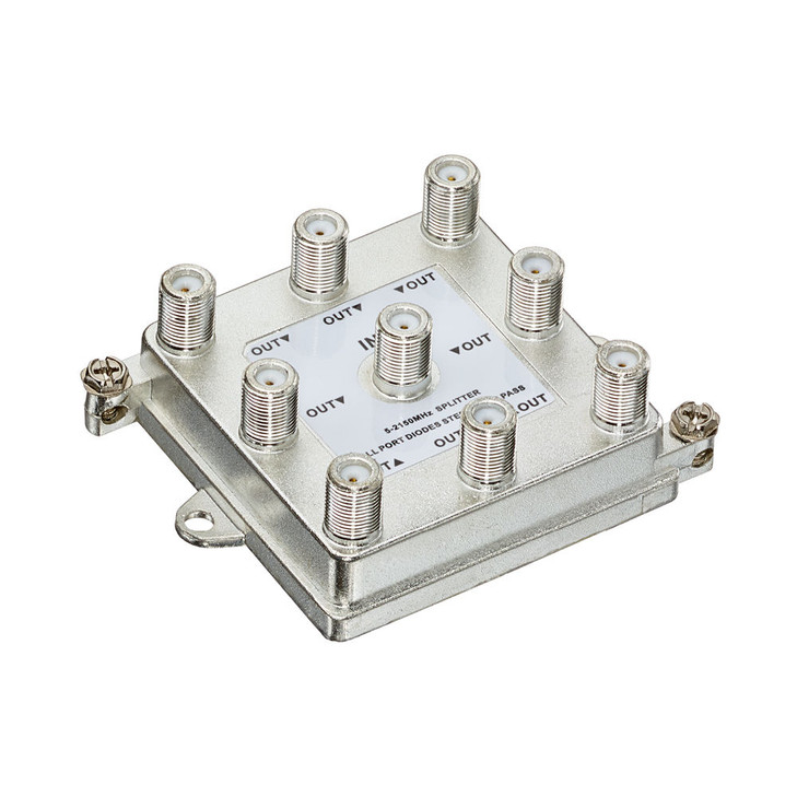 1 x 8 (8-Way) Passive Video Splitter