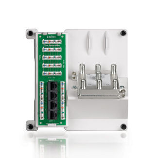 Compact Series: 4 Telephone, 4 Data, and 6-Way Video Panel