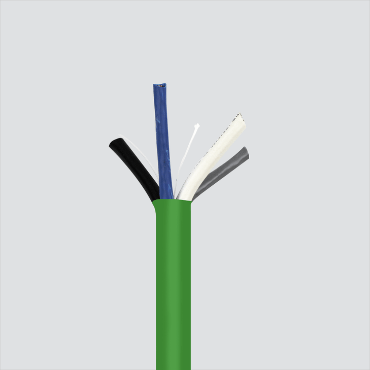 (2) CAT6 + (2) RG-6 QUAD Shield Cable