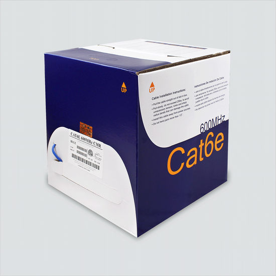 CAT6, 600MHz, Unshielded, Riser, With Spline