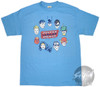 Justice League Heads T-Shirt