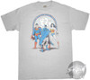 Justice League Trio Faces T-Shirt