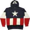 Captain America Costume Masked Hoodie