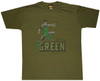 Green Lantern Green T-Shirt Sheer