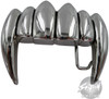 Fangs Chrome Belt Buckle