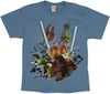 Star Wars Lego Trio Youth T Shirt