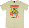Avengers Team T Shirt Sheer
