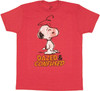 Peanuts Dazed T Shirt Sheer