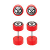 Spiderman BW Mask Faux Plug Earrings