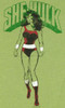 She-Hulk Baby Tee