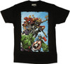 Avengers Assembled Rush T Shirt Sheer