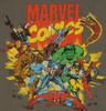 Marvel Comics Retro Group Youth T Shirt