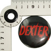 Dexter Name Black Button