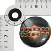 Iron Man Movie Logo Button