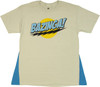 Big Bang Theory Bazinga Gray Caped T Shirt