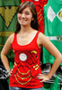 Iron Man Costume Tank Top Dress