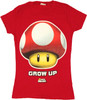 Nintendo Mushroom Grow Up Baby Tee