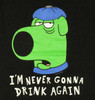 Family Guy Brian Hangover T Shirt