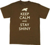 Firefly Keep Calm Stay Shiny T Shirt