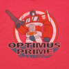 Transformers Optimus Prime Circled T Shirt Sheer