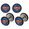 Superman Steel Faux Plug Earrings
