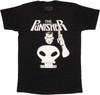 Punisher Inked Gun Smoke T Shirt Sheer