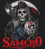 Sons of Anarchy Stylized Reaper T Shirt