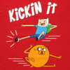 Adventure Time Kickin It T Shirt