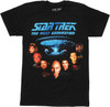 Star Trek Next Generation V Cast T Shirt Sheer