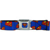 Superman Logos Seatbelt Mesh Belt