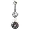 Sons of Anarchy Reaper Dangle Belly Ring