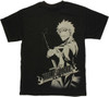 Bleach Gray Ichigo T Shirt